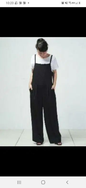 비어즐리 블랙 도트 무늬 와이드 살로펫