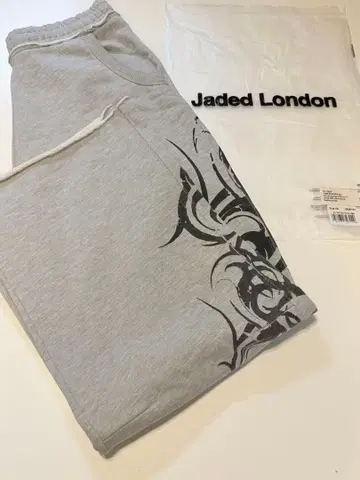 [ JADED LONDON ] Black Blade 조거 맨투맨 xs