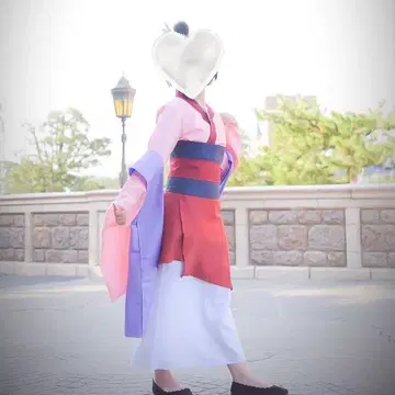 D 할로 분장 의상 뮬란