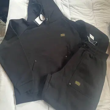 RVCA 후드티 팬츠 BLK M 사이즈 새상품 택 포함