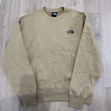 The North Face 베이지 맨투맨