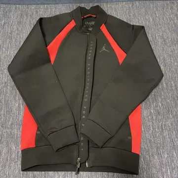 Jordan 자켓 블랙/레드 남성용 S 사이즈