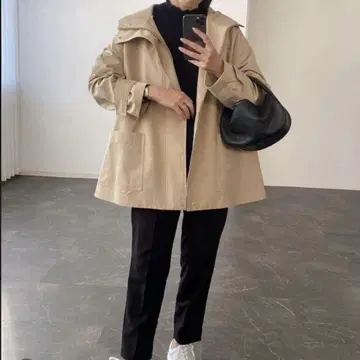 새상품급 OHGA 오오가 벤리 자켓 베이지