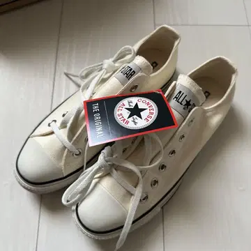 CONVERSE ALL STAR 로우컷 스니커즈 화이트