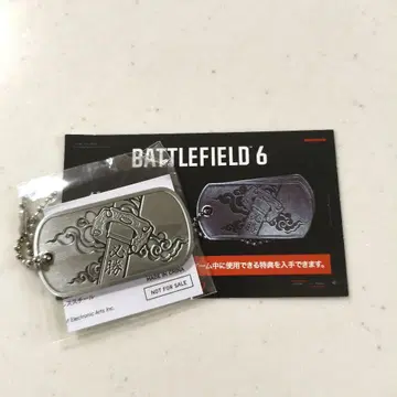 TGS2025 배틀필드 6 도그태그 BATTLEFIELD