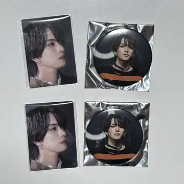 MAZZEL EIKI 캔뱃지 2개 BMSG 온라인 복권 EIKI 2장
