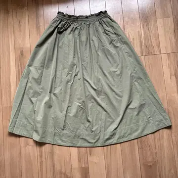 Ballsey 개더 스커트 올리브 그린 일본제