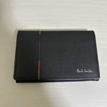 Paul Smith 명함지갑 블랙 가죽