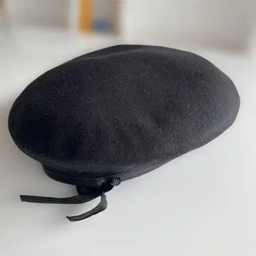 블랙 울 베레모 사이즈 59cm