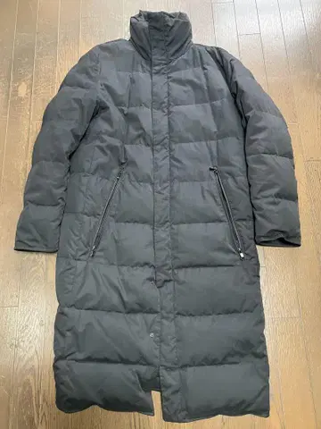 HUGO 블랙 롱 다운 자켓