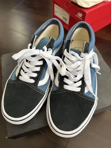 Vans 스니커즈 파랑/블랙 23.5cm