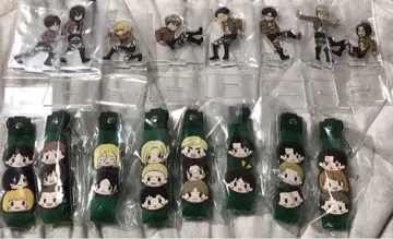 진격의 거인 제일복권 H상 I상 아크릴 스탠드 컴플리트 세트