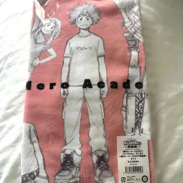 히로아카 원화전 페이스 타월 PINK 1-A