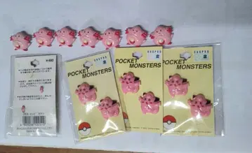 버튼 포켓몬스터 피피 8개 럭키 7개 세트