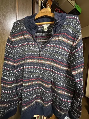L.L.bean 더블엘 코튼 스웨터 US 핏 L 사이즈