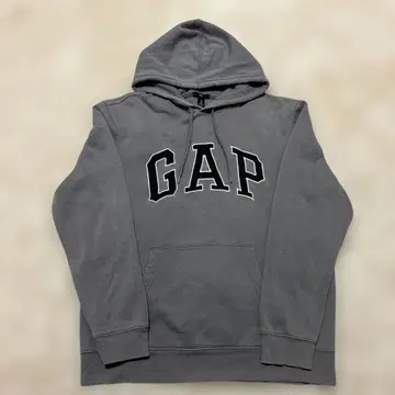 GAP 그레이 후드 부착 후드티