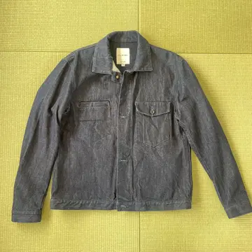 STILL BY HAND 다크 데님 자켓 46