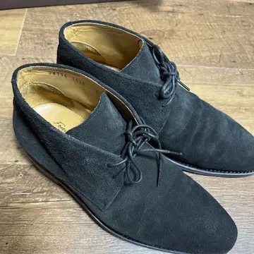 Fortuna Shoes 블랙 스웨이드 처카 부츠 사이즈 6
