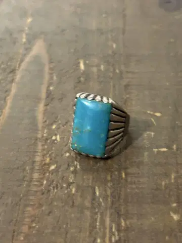 터콰이즈 실버 반지 빈티지 허밍버드 구매