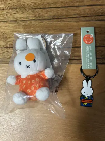 오사카 만박 오란관 미피 마스코트 키링 세트 미피 (소)