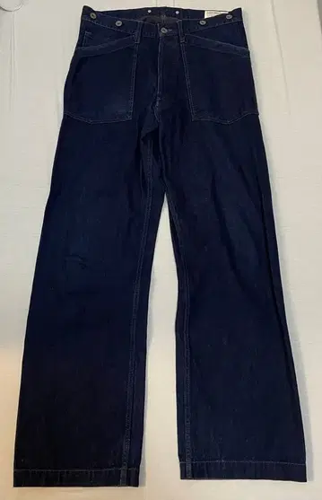 Tropfy Specialty Mfg.Co. 다크 블루 데님 팬츠