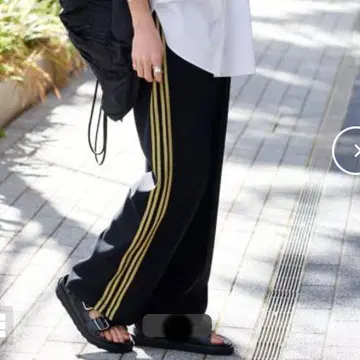 새상품급 저널 스탠다드 라인 팬츠 골드 라인