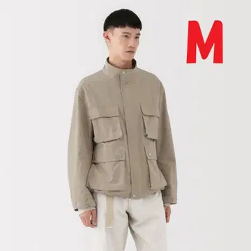[ MUJI Labo ] 나일론 워크 블루종 M 사이즈