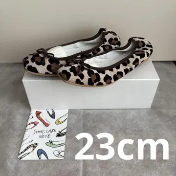 kurun 레오파드 발레 슈즈 23cm