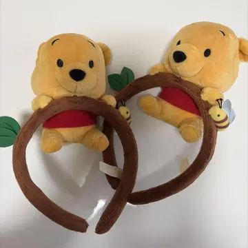 디즈니 머리띠 푸우