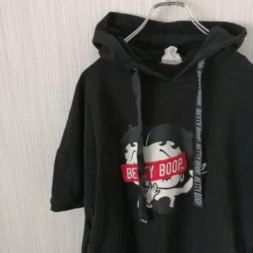 DENIFITS BETTY BOOP 후드티 반팔