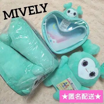 TWICE LOVELYS 봉제 인형 슬리퍼 & 퍼펫 & 바디백 [미나]