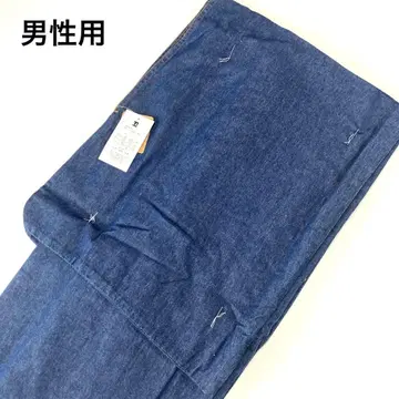 기성복 남성용 데님 기모노 워셔블 기모노 새상품 No.2724