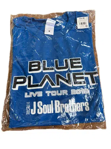 J Soul Brothers BLUE PLANET 티셔츠 M 사이즈