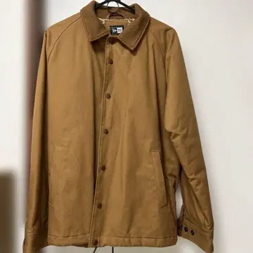 NEW ERA 브라운 점퍼