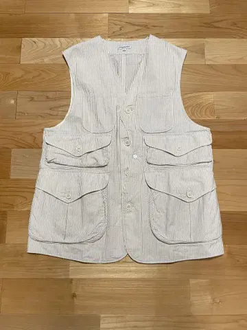 Engineered Garments 시어서커 베스트