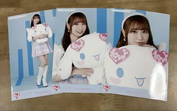 이코라브 시나몬 콜라보 브로마이드 노멀 타키와키 쇼코 3종 컴플리트 세트