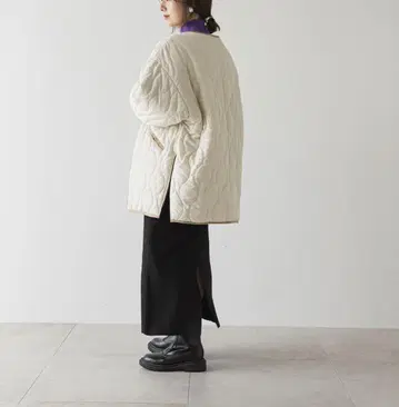퀼팅 리버서블 자켓
