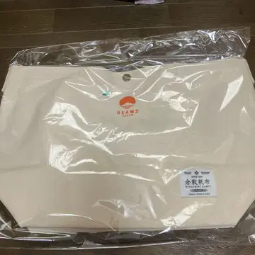 BEAMS JAPAN 감수 쿠라시키 캔버스 숄더 토트 스이