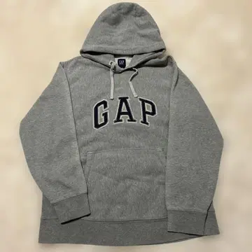 GAP 그레이 후드 부착 후드티