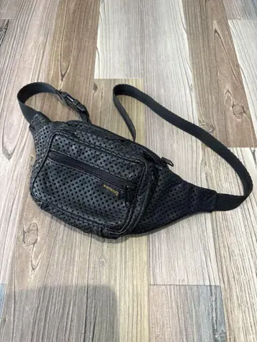 vanson 스타 펀칭 레더 패니 팩 힙색