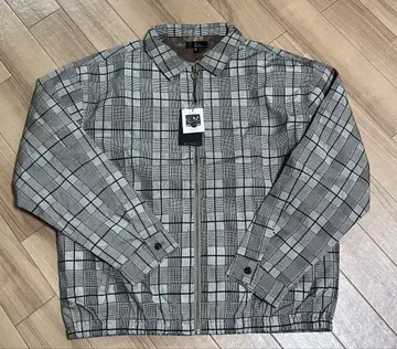 스윙탑 ZIP 체크 무늬 XL
