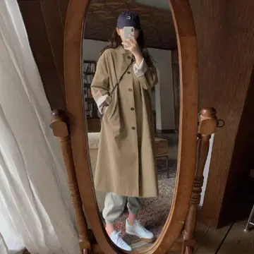 [ LAURENHI ] 로렌하이 런던 트렌치코트