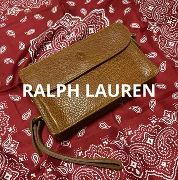 랄프 로렌 클러치백 세컨드 백 한국제 올드 랄프 천연 가죽