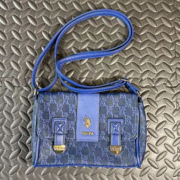 U.S. POLO ASSN. 숄더백 블루