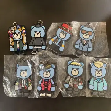 BIGBANG KRUNK 크랭크 러버 키링 제일복권