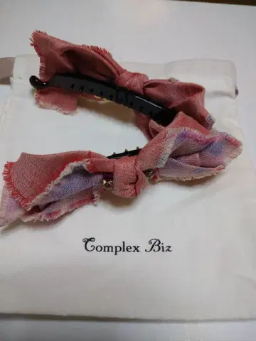 COMPLEX Biz 리본 바나나 클립