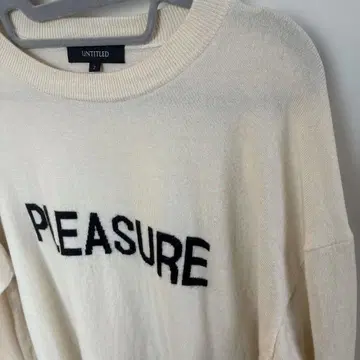 UNTITLED PLEASURE 스웨터 사이즈 2