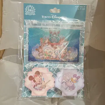 디즈니씨 24주년 슬라이드 지퍼 케이스 마스킹 테이프 세트