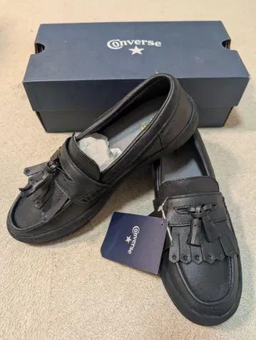 converseALLSTAR 24.5 컨버스 블랙 로퍼 coupe