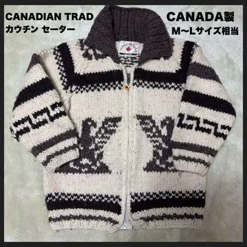 [ USED ] CANADA제 CANADIAN TRAD 카우친 스웨터
